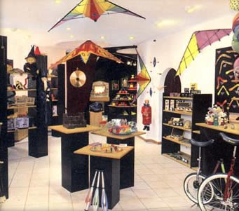 Ehemaliger Shop - Untergeschoss.